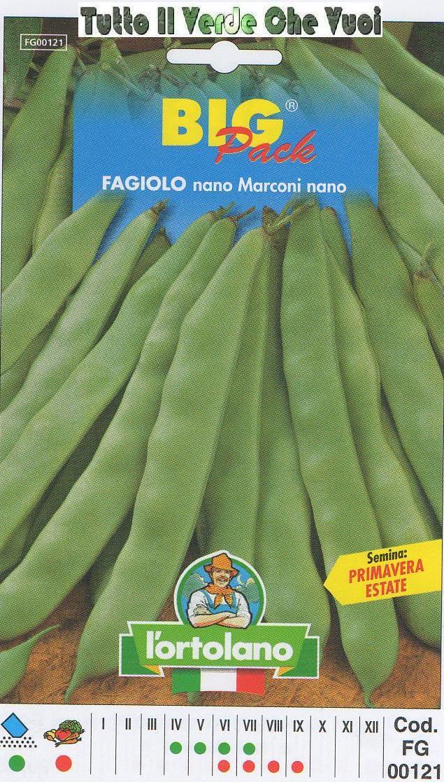 FAGIOLO NANO MARCONI NANO BIG PACK - SEMI ORTICOLI -