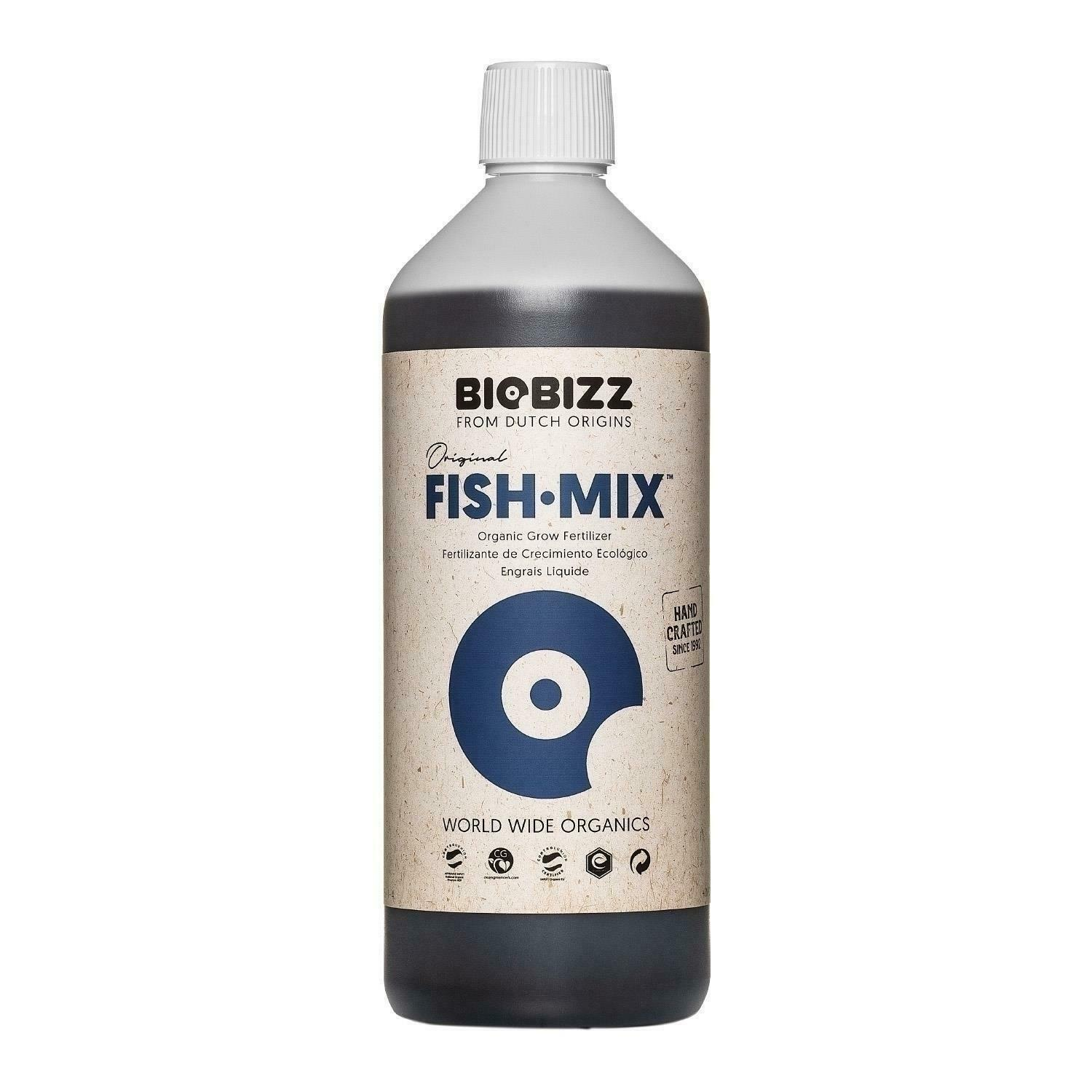 BioBizz FISH MIX Fertilizzante Stimolante Emulsione Pesce Estratto Barbabietola