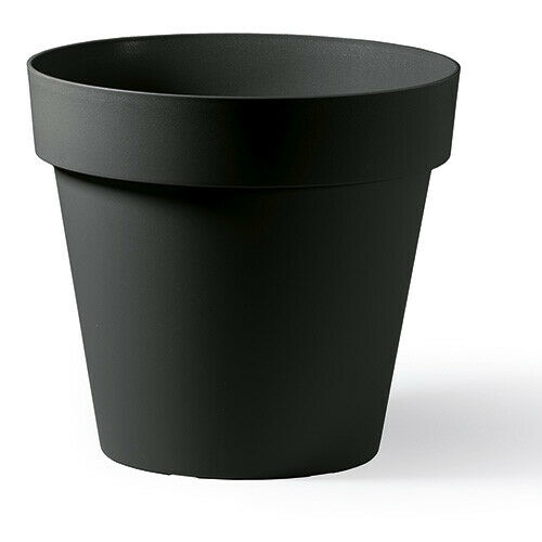 VECA VASO ROTONDO CLEO ø 40 cm ANTRACITE