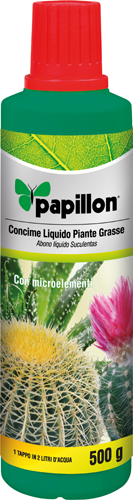 CONCIME liquido PER piante grasse 0,5 KG  FIORI  ARBUSTI CONCIMI-PAPILLON
