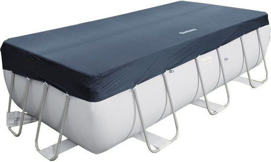 TELO DI COPERTURA in pvc RETTANGOLARE PISCINA 404/412x201CM - 58232 BESTWAY