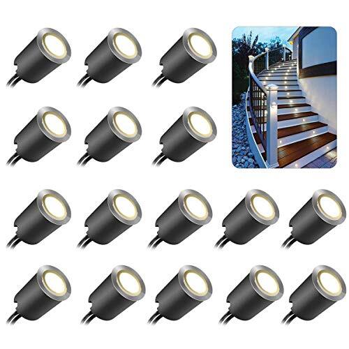 Recessed LED Deck Light Kits with Black Protecting Shell φ32mm,SMY In (I5x)