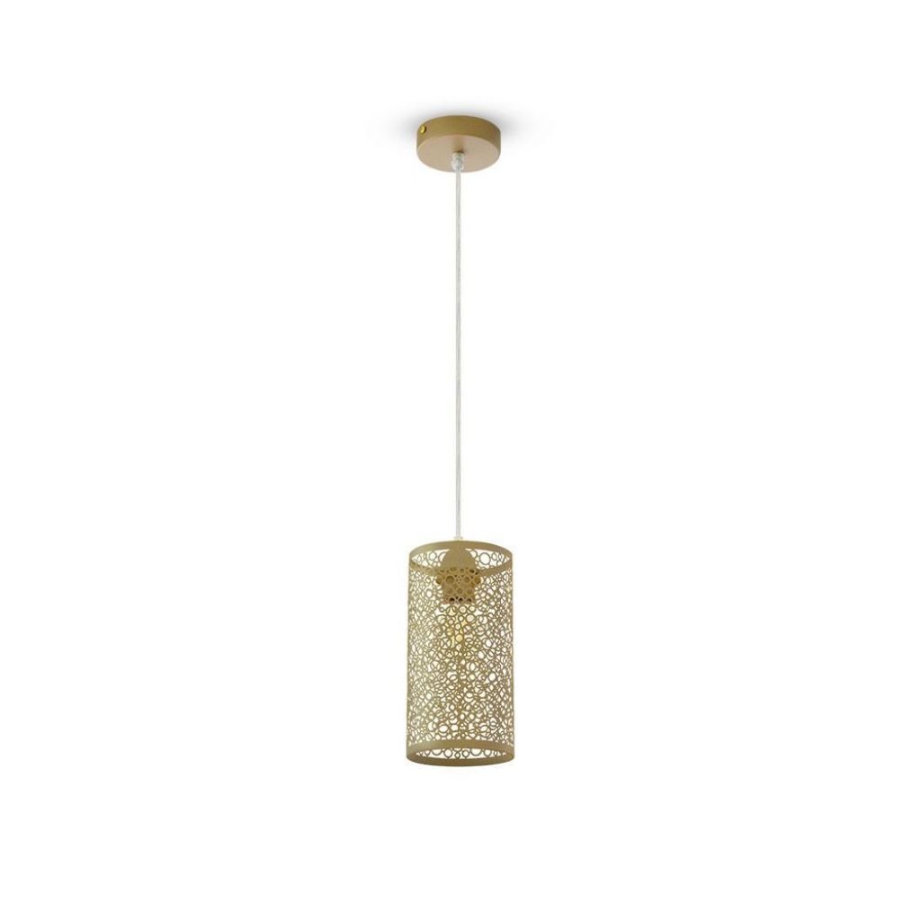 Pendant Light Champean Gold with Gold Canopy