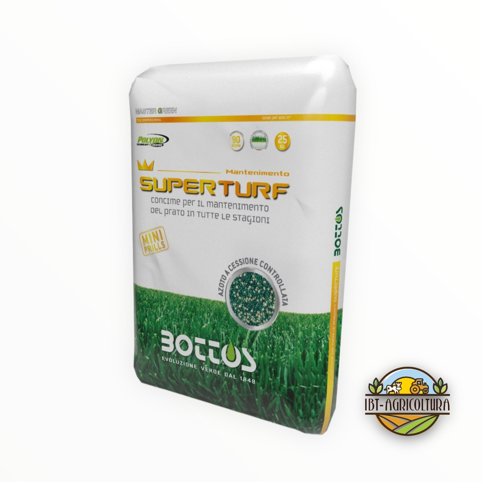 MASTER GREEN SUPER TURF 24-6-9 Kg25  PER TUTTE LE STAGIONI BOTTOS