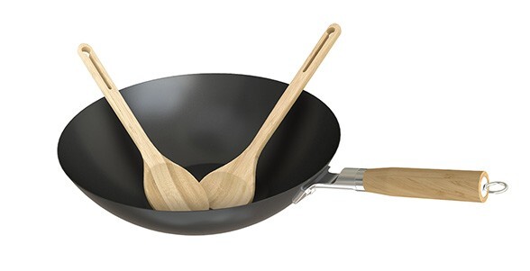 CAMPINGAZ Tegame WOK antiaderente 2000038449 serie Culinary modular per barbecue