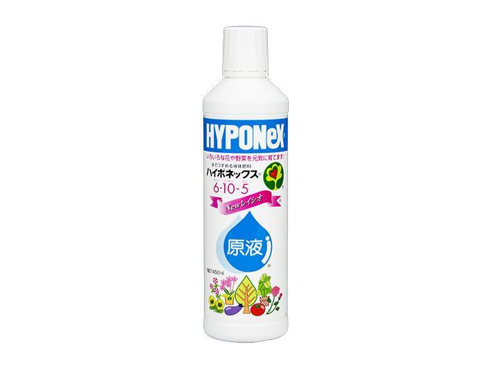 Hyponex liquido giapponese, NPK 6-10-5 (450 ml), concime per bonsai