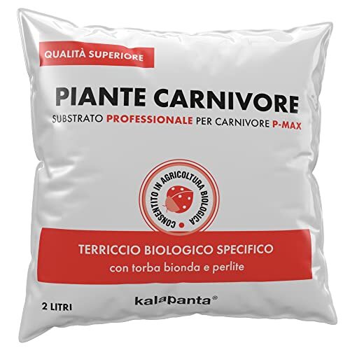 Kalapanta - Terriccio per Piante Carnivore: Drosera, Sarracenia, (W6h)