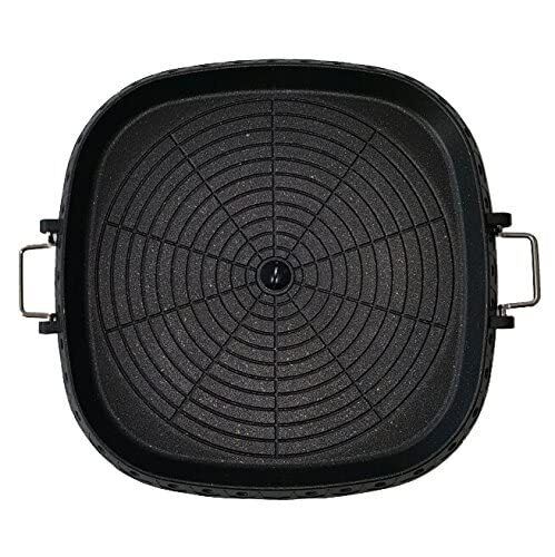 Bulgogi Corea BBQ - Griglia per fornello a gas da campeggio, rettangolare (y1p)
