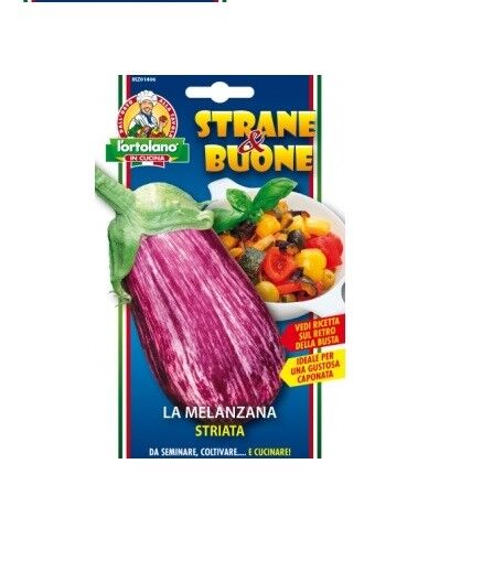 MELANZANA STRIATA L'ORTOLANO IN CUCINA BUSTA