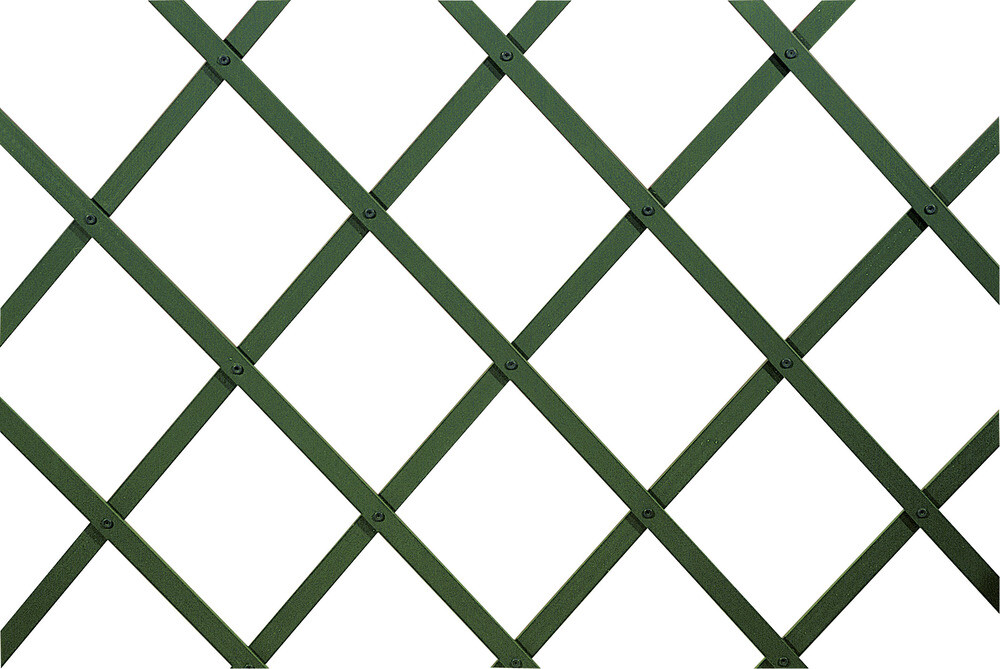 VERDELOOK Traliccio estensibile plastica 100x100cm verde decorazioni terrazza