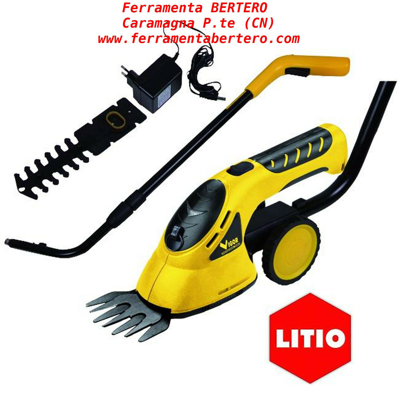 tagliabordi-tagliasiepi VTL 36 - batt. LITIO3.6V.Vigor