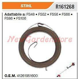 Molla avviamento STIHL decespugliatore FS48 FS52 56 66 86 106 R161268
