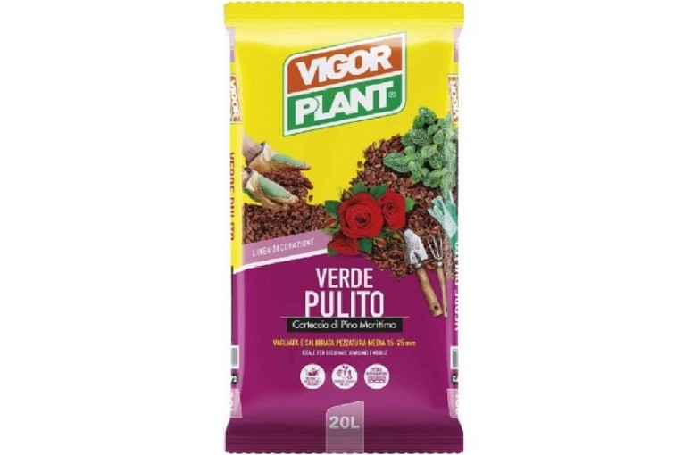 Vigorplant Verdepulito corteccia di Pino Marittimo 15-25 mm 20 lt