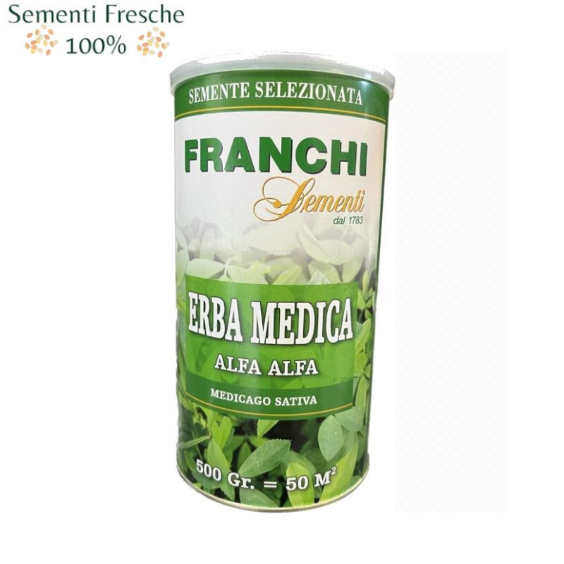 FRANCHI SEMENTI - Erba medica o erba spagna (ALFA ALFA) 500 g 8012450447498