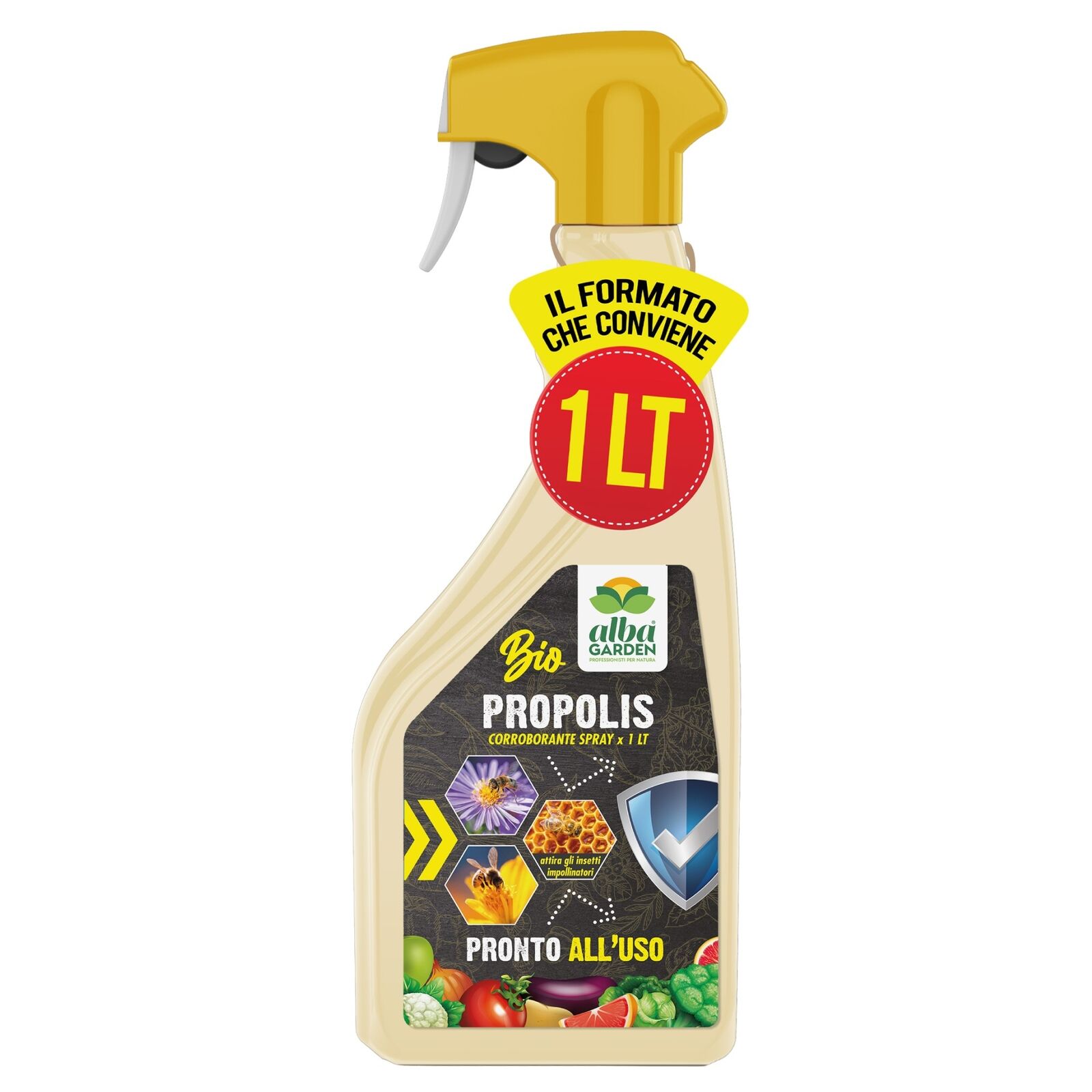 Propolis Corroborante BIO Potenziatore difese delle piante Fitostimolante x 1 Lt