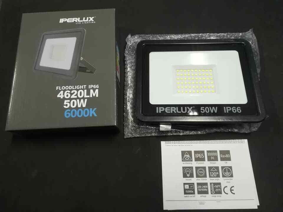 Proiettore faro a Led slim 50W p66 Luce fredda 4620 lumen