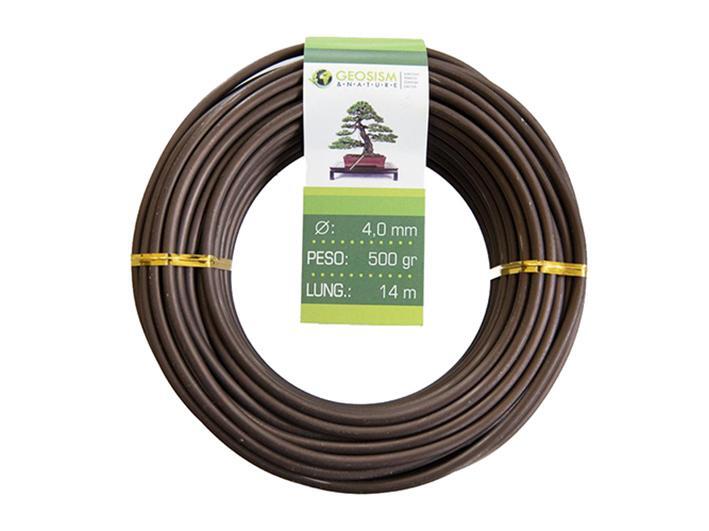 Filo di alluminio ramato (alluminio-ramato) Geotools 4,0 mm per bonsai, 500 gr,