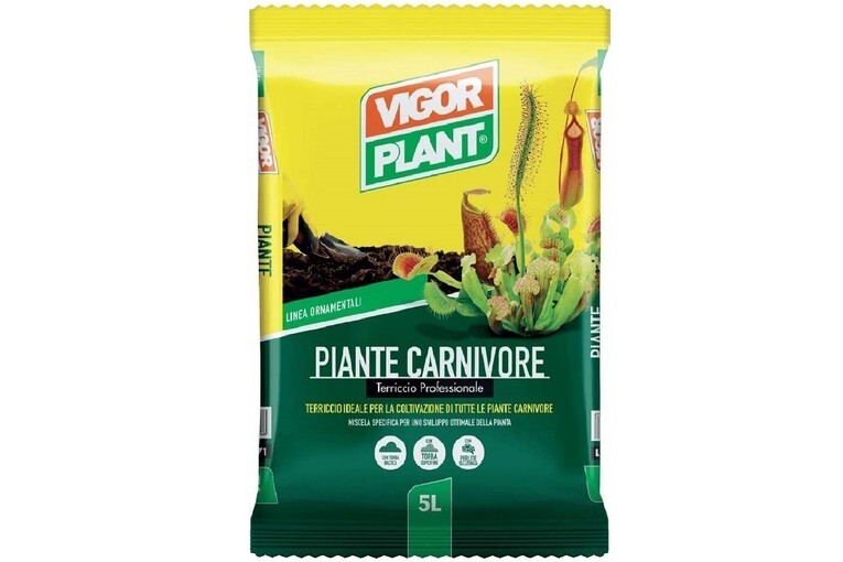 Vigorplant terriccio per piante carnivore 5 lt