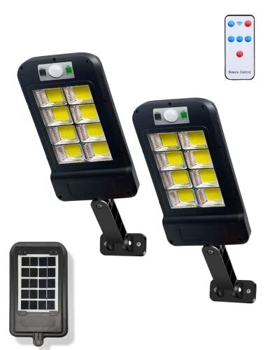 MAGIC SELECT Pack 2 Lampione Solare 160LEDs con Sensore di Movimento. (k6Z)
