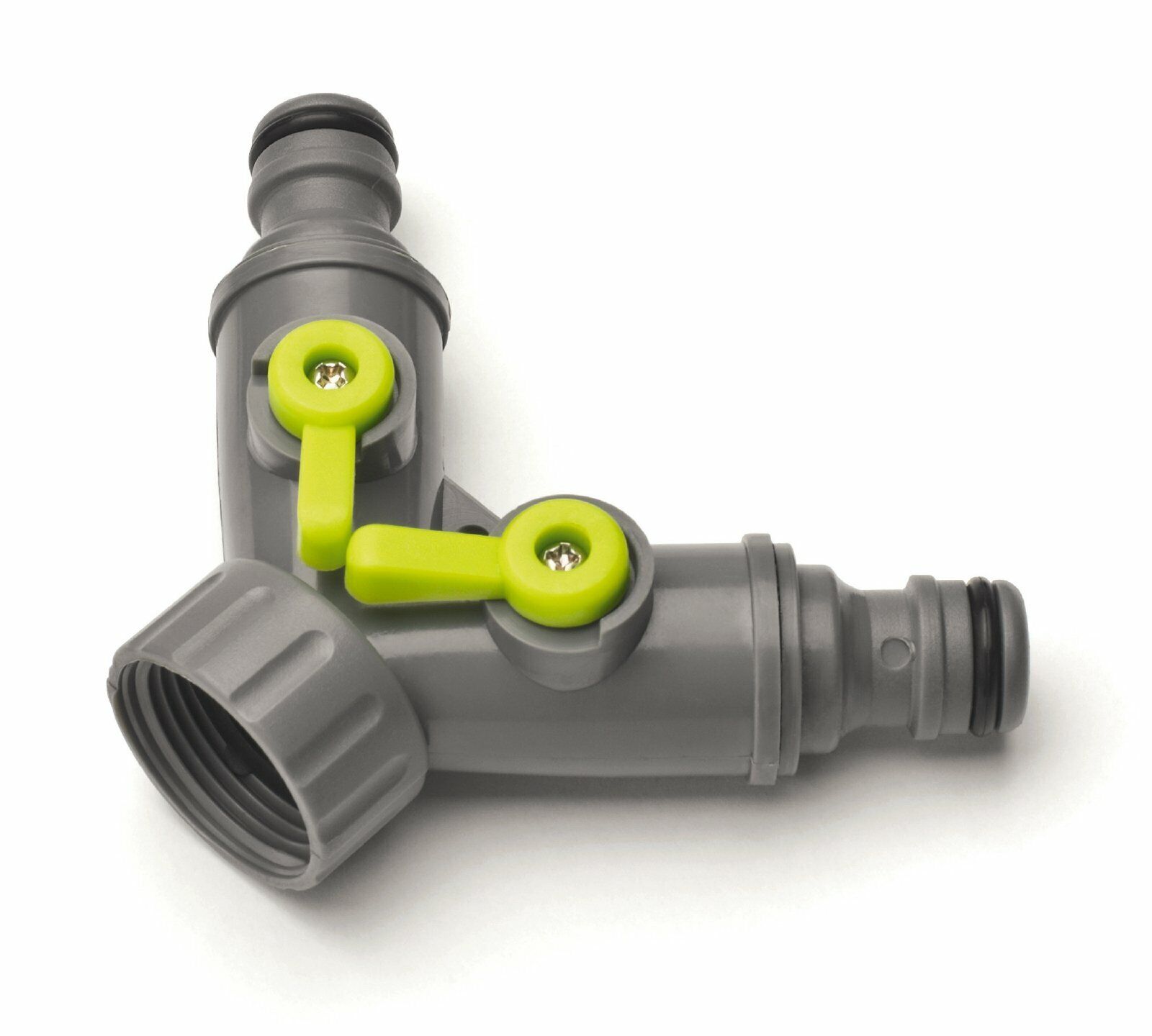 Rehau 18545 5 Allround 2 Vie distributore, Grigio, 13 mm, (o0A)