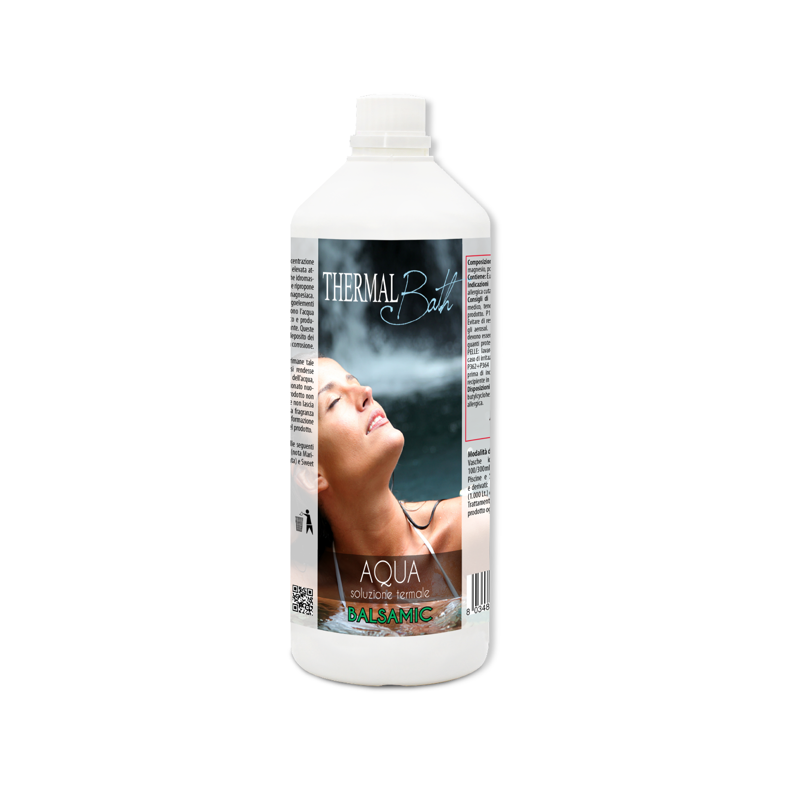 Thermal BATH acqua TERMALE BALSAMIC 1 LITRO per PISCINE-SPA-IDROMASSAGGIO