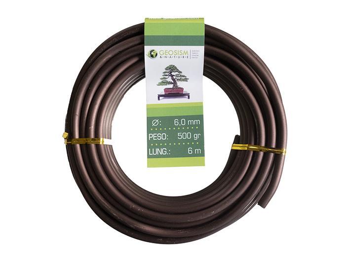 Filo di alluminio ramato (alluminio-ramato) Geotools 6,0 mm per bonsai, 500 gr,