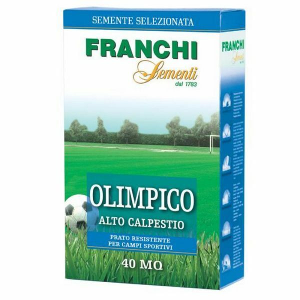 SEMENTE SEMI PRATO OLIMPICO TAPPETO KG 1 ALTO CALPESTIO GIARDINAGGIO (15127)