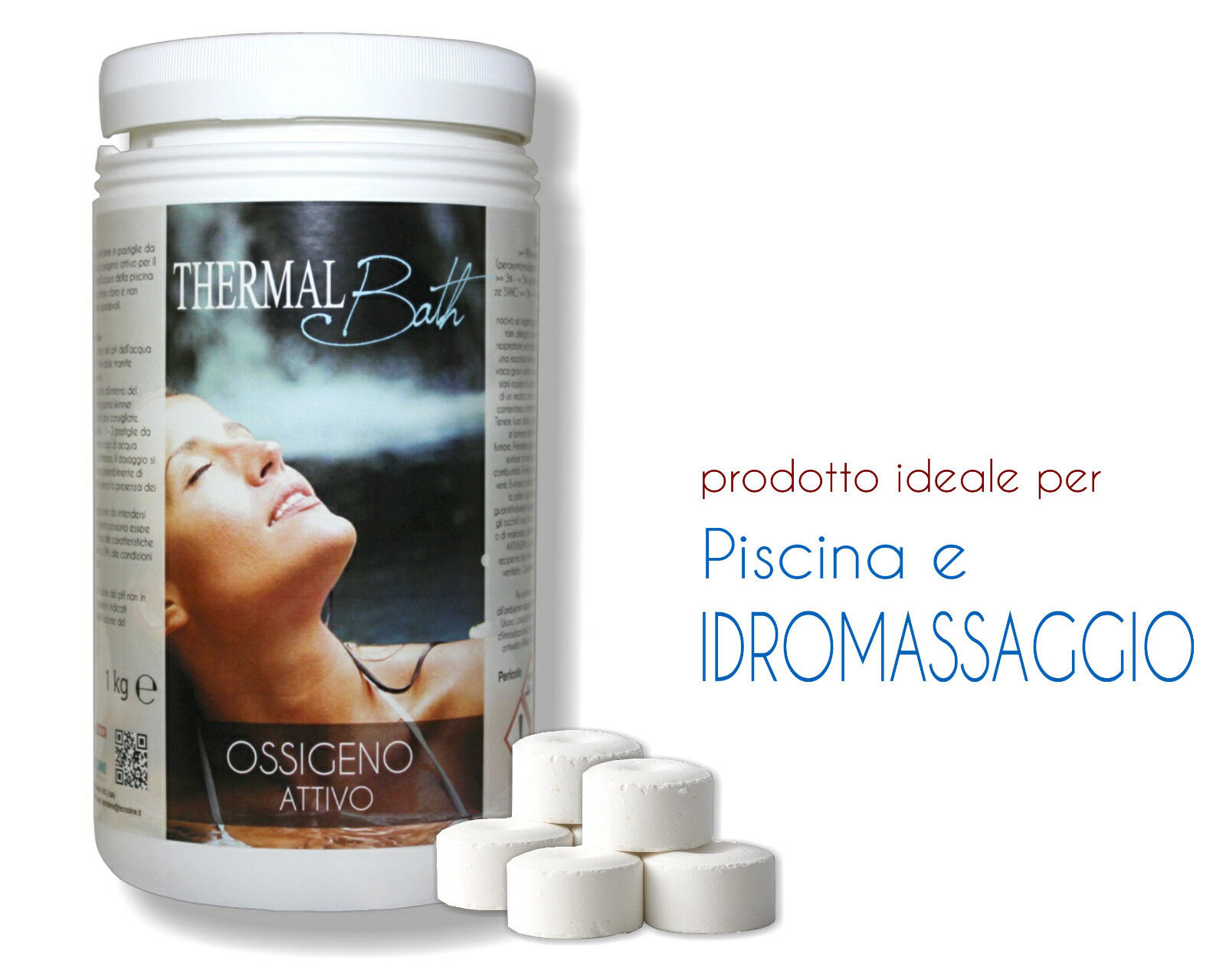 Thermal Bath Ossigeno Attivo 1 Kg pastiglie da 20gr DI TECNO LINE
