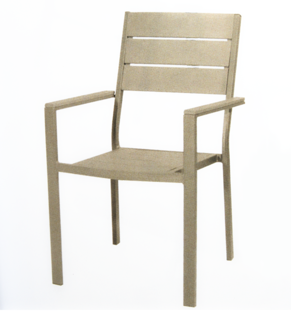 SEDIA POLIPROPILENE IMPILABILE BAR RISTORANTE CUCINA INTERNO ESTERNO BEIGE 444