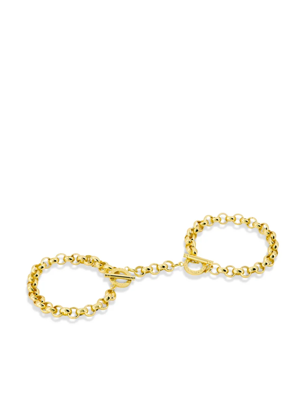 Kiki de Montparnasse Handcuff toggle bracelet - Oro