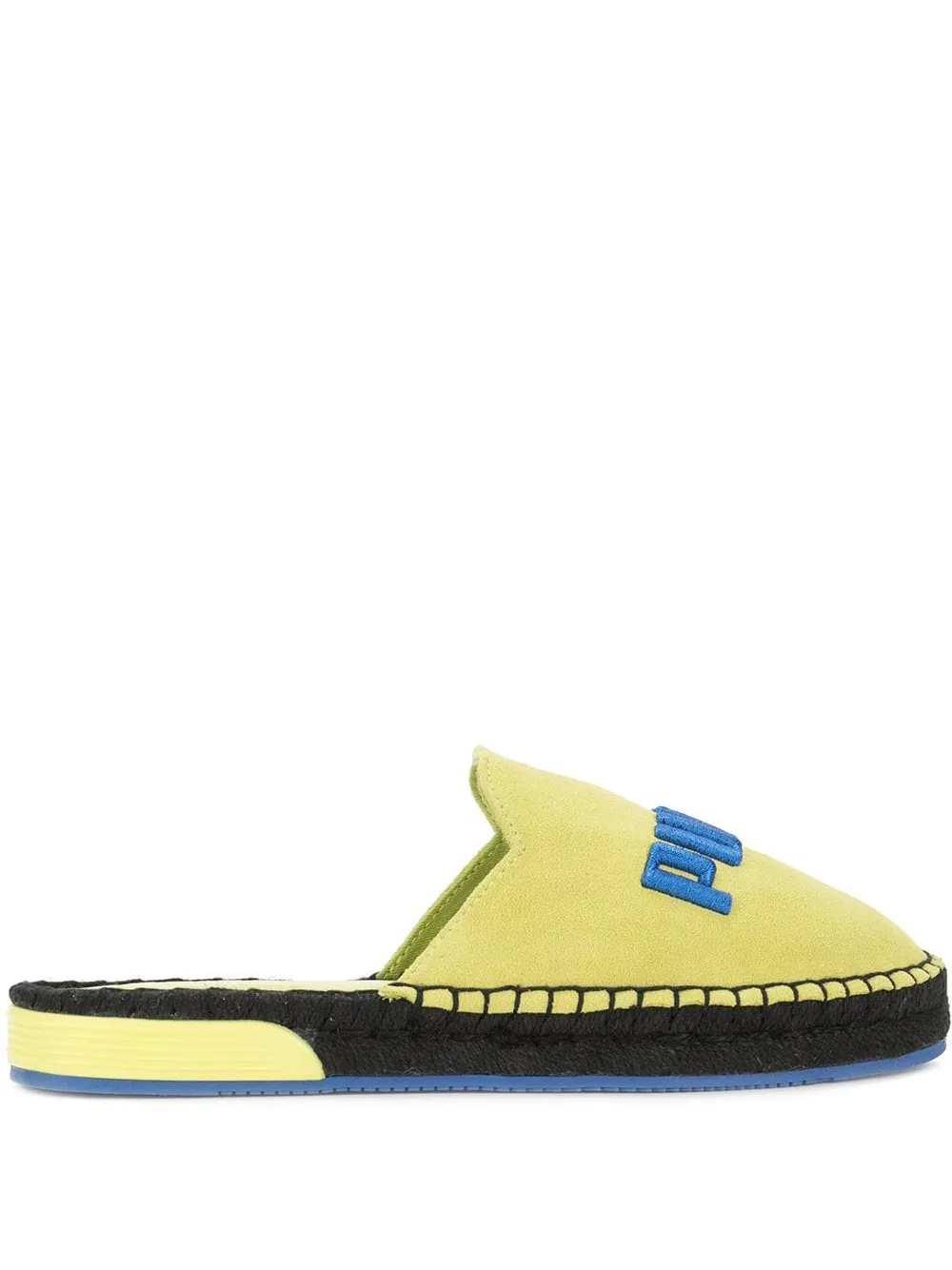 Fenty X Puma Espadrillas con logo ricamato - Grigio