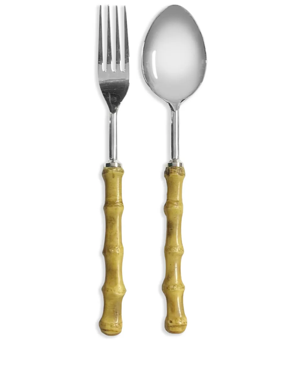 Les-Ottomans Bamboo serving cutlery (set of two) - Grigio
