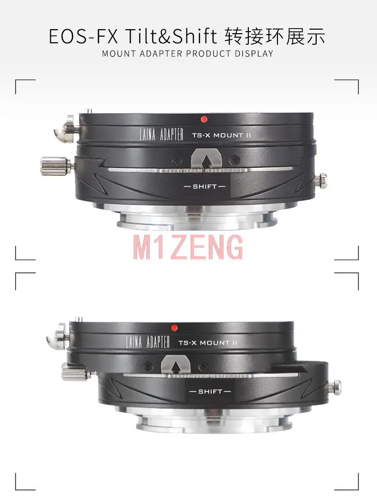 M42-Fx Tilt&Shift Adapter Ring For M42 42Mm Lens To Fujifilm Fx Xe4 Xe3 Xpro2 Xa7 Xa10 Xt3 Xt4 Xh1 Xt100 Xt200 Xt30 Camera
