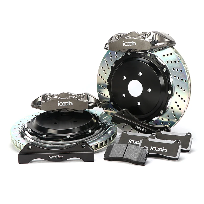 Icoh Auto Da Corsa Di Alto Livello Modificato Ruota Anteriore Gt4 4 Pot Pinza Grande Kit Freno Per Porsche 911