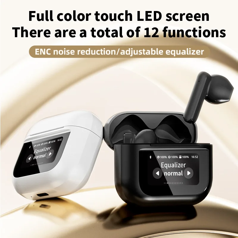 2024 Airpods Pro Cuffie Bluetooth Senza Fili Cuffie Bluetooth Auricolari Anc Tws Led Touch Screen Sportearbuds Fone