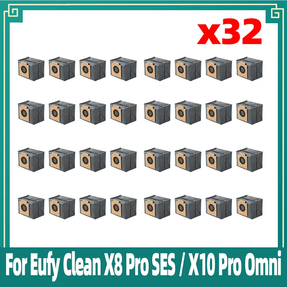 Compatibile Per Eufy Clean X8 Pro Ses / X10 Pro Omni Robot Aspirapolvere Accessori Per Sacchetti Della Polvere Pezzi Di Ricambio Di Ricambio