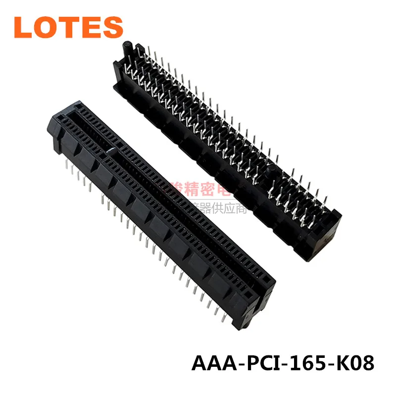 La Scanalatura Della Scheda Grafica Di Loteconnector Pci-E 98P Aaa-Pci-165-K08 Il Punto In Linea X8