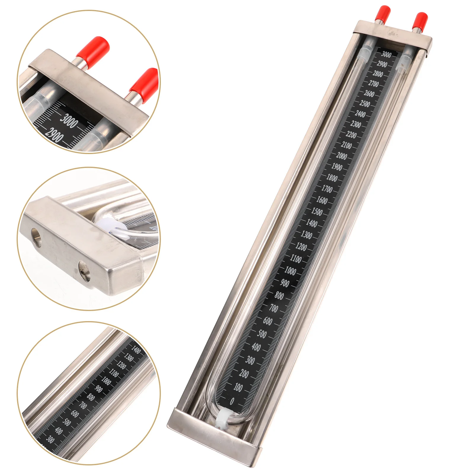 Manometro Tubo Professionale Manometro In Acciaio Inox Esponjas Para Maquillaje Alta Precisione