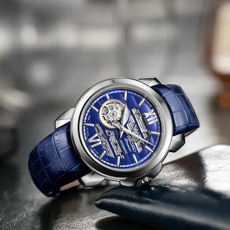 Gli Orologi Meccanici Automatici Originali Del Giappone Seiko Premier Hanno Realizzato Un Orologio Da Uomo Da 100M!
