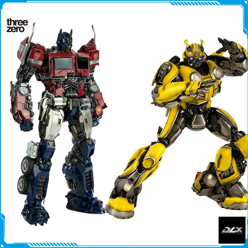 In Magazzino Threezero Dlx 28.5Cm Optimus Prime Bumblebee Modello Originale Anime Figure Model Toys For Boys Action Collection Doll Pvc