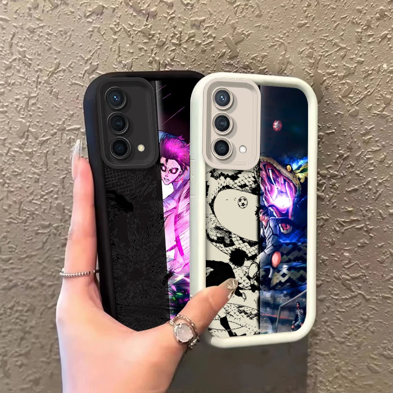 Blue Lock Anime Cool Art Per Reno X5 X3 10 8T 7Z 6 5 Pro Plus Pro 4G 5G Eye Ladder Custodia Per Telefono