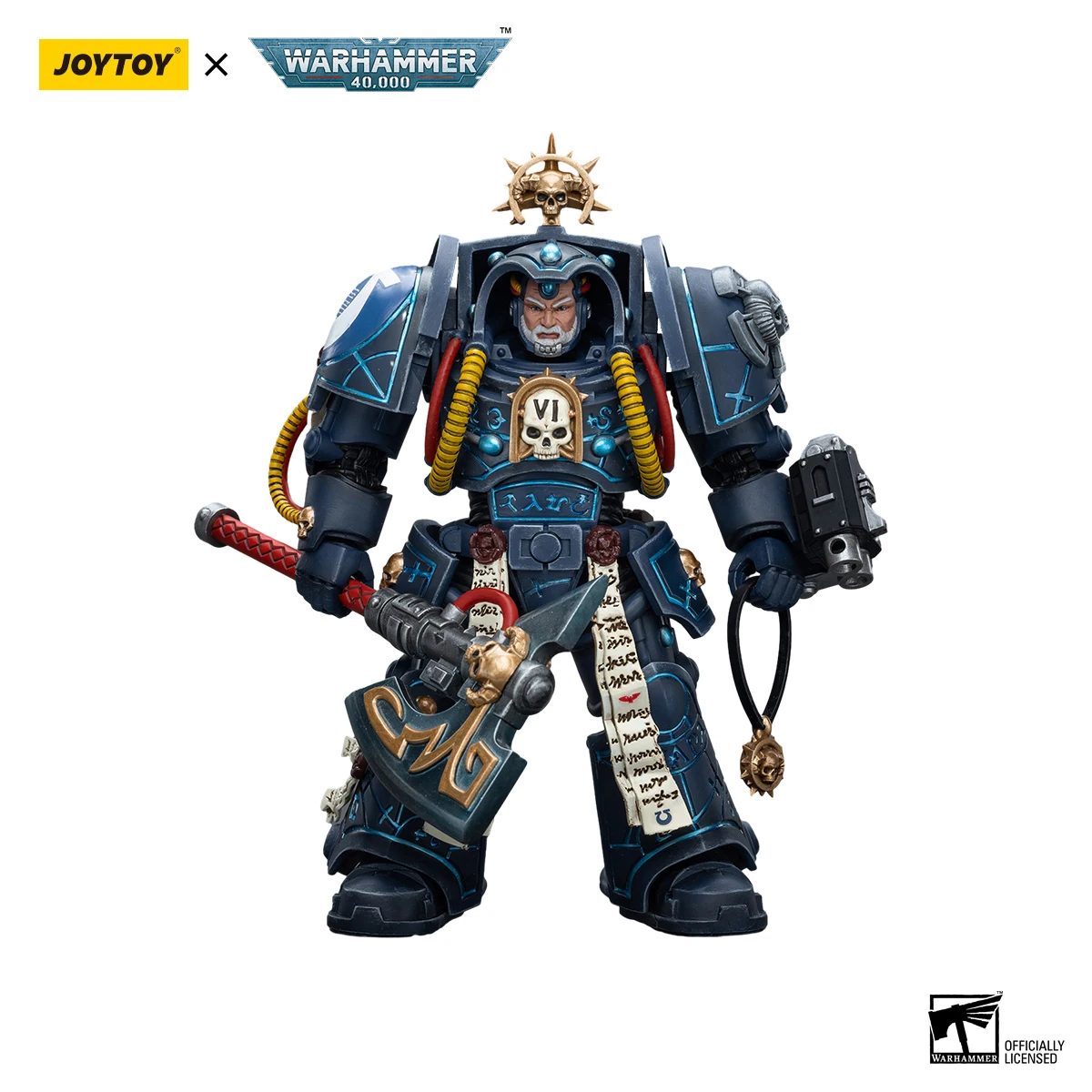 Joytoy Warhammer 40K 1/18 Action Figures Anime 14.3Cm Ultramarines Library In Terminator Armor Model Toys
