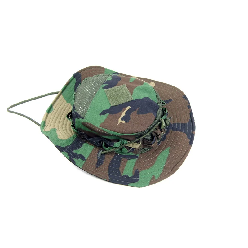 Tactical Raiders Striker Tactical Boonie Hat Woodland Camouflage Conforme A Nir Tr079