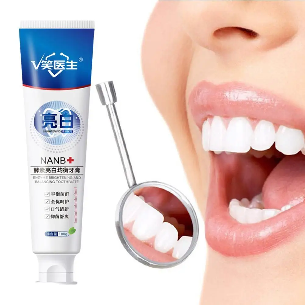 Dentifricio Sbiancante Professionale Per Denti Rimozione Delle Macchie Alito Fresco Denti Sbiancare Dentifricio Pulizia Profonda Sbiancare Dentifricio