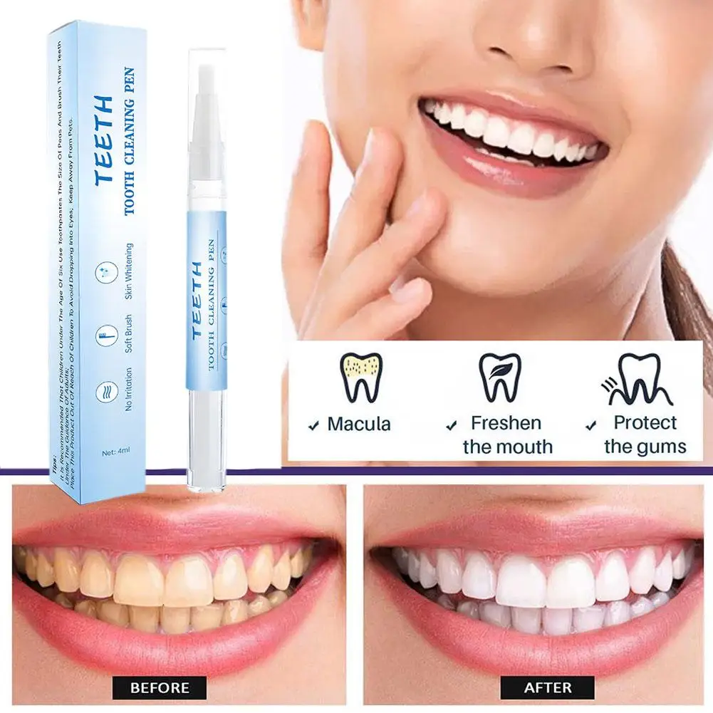 Penna Schiarente Per Denti Gel Sbiancante Sbiancante Per Denti E Denti 4Ml Penna Sbiancante Per Candeggina Per Denti Delicati Prodotti Sbiancanti O3X0