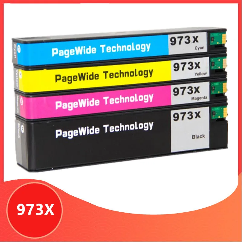 Sostituzione Per Cartuccia D'Inchiostro Hp 973X 973Xl Per Hp 973 Pagewide Pro 352Dw 452Dn 452Dw 377Dw 477Dn 477Dw 577Dw
