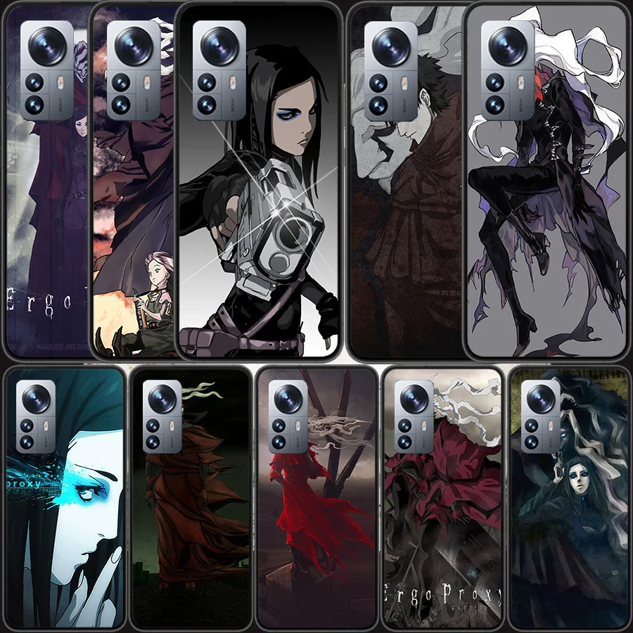 Custodia Per Telefono Ergo Proxy Per Xiaomi Mi 13 12 11T 10T 12T Pro 12X 11I 11 Ultra 10 Lite 5G 9 8 6X 5X A1 A2 Cover Capa Coque Fundas Tp