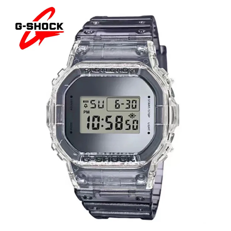 G-Shock Orologi Da Uomo Quartz Limited Edition See Thru Glacier Series Sport Orologio Quadrato In Metallo Trasparente Poco Profondo Impermeabile