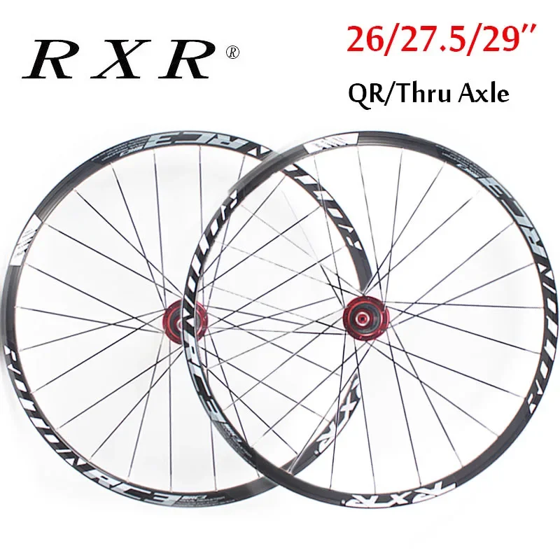 Rxr Mtb Wheelset Bicicletta Rc3 Carbon Hub Wheel Set Mountain Bike Cross Country Ciclismo 26/27.5/29 "Freno A Disco Parti Della Ruota Della Bicicletta