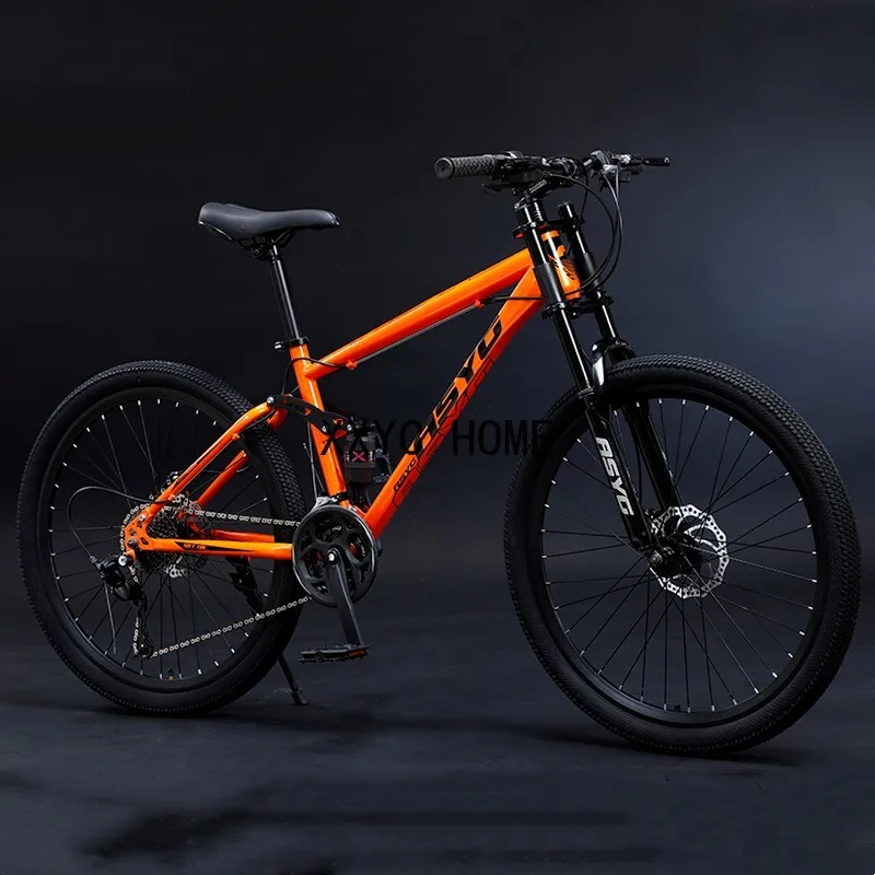 24/26 Pollici Mountain Bike Speedway Soft Tail Da Uomo Che Cambia Cross Country Mtb Bicicletta Da Corsa Per Uomini E Donne 21/24/27/30 Velocità